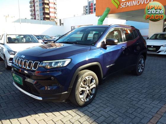 JEEP COMPASS 1.3 T270 TURBO FLEX LONGITUDE AT6 JEEP COMPASS 1.3 T270 TURBO FLEX LONGITUDE AT6